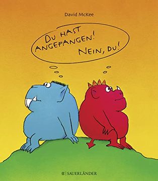 portada Du Hast Angefangen - Nein du! (en Alemán)
