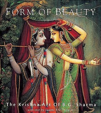 portada Form of Beauty: The Krishna Art of B. G. Sharma (en Inglés)