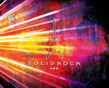 portada Solid Rock: The book of guitar gods - with K.K. Downing (en Inglés)