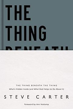 portada The Thing Beneath the Thing: What'S Hidden Inside (And What god Helps us do About it) (en Inglés)