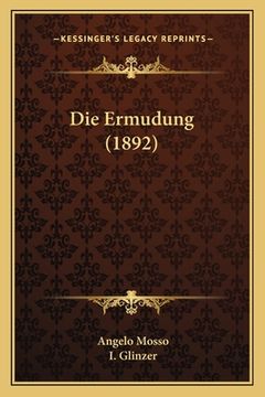 portada Die Ermudung (1892) (en Alemán)