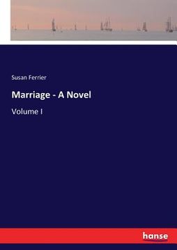 portada Marriage - A Novel: Volume I (en Inglés)