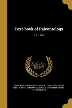portada Text-book of Paleontology; v. 2 (1902) (en Inglés)