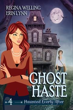 portada Ghost Haste (Large Print): A Ghost Cozy Mystery Series (en Inglés)