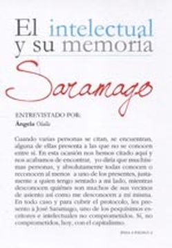 portada Saramago El Intelectual Y Su Memoria