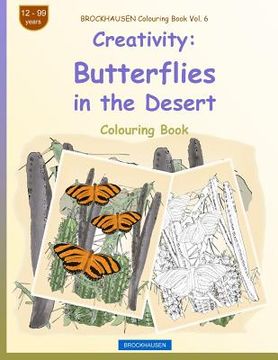 portada BROCKHAUSEN Colouring Book Vol. 6 - Creativity: Butterflies in the Desert (in English)