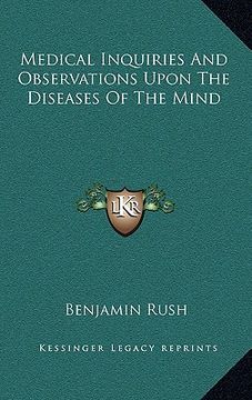 portada medical inquiries and observations upon the diseases of the mind (en Inglés)