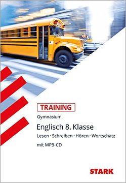 portada Training Gymnasium - Englisch 8. Klasse Lesen, Schreiben, Hören, Wortschatz (in German)