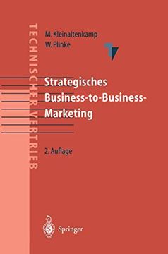 portada Strategisches Business-To-Business-Marketing (en Alemán)