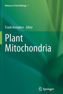 portada plant mitochondria (en Inglés)