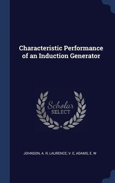 portada Characteristic Performance of an Induction Generator