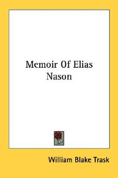 portada memoir of elias nason