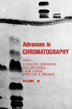 portada advances in chromatography: volume 18 (en Inglés)