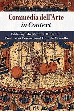 portada Commedia Dell'Arte in Context (Literature in Context) (in English)