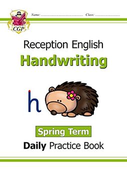 portada New Handwriting Daily Practice Book: Reception - Spring Term (Cgp Reception) (in English)