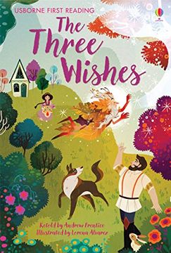 portada The Three Wishes (First Reading Level 4) (en Inglés)