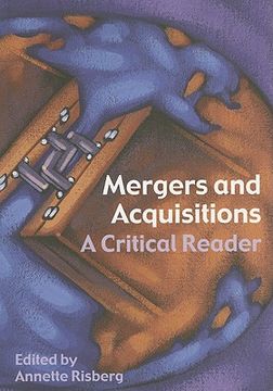 portada mergers and acquisitions: a critical reader (in English)