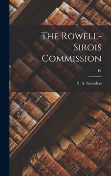 portada The Rowell- Sirois Commission; p1 (en Inglés)