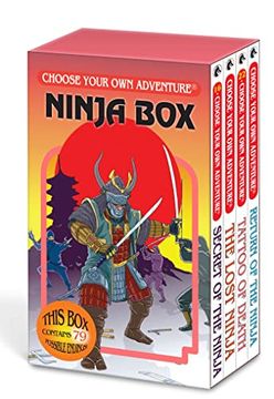 portada Choose Your own Adventure 4-Book Boxed set Ninja box (Secret of the Ninja, Tattoo of Death, the Lost Ninja, Return of the Ninja) 