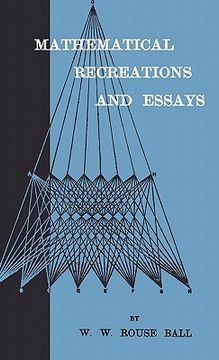 portada mathematical recreations and essays
