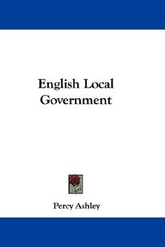 portada english local government (en Inglés)