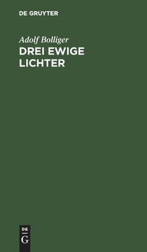 portada Drei Ewige Lichter (German Edition) [Hardcover ] (en Alemán)