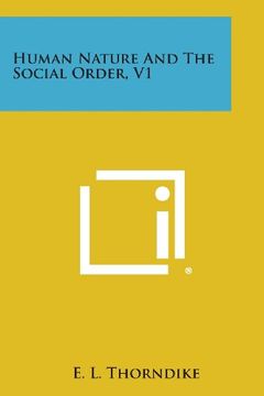 portada Human Nature and the Social Order, V1