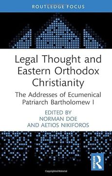portada Legal Thought and Eastern Orthodox Christianity (en Inglés)