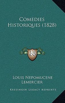 portada Comedies Historiques (1828) (en Francés)