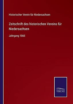 portada Zeitschrift des Historischen Vereins fur Niedersachsen (en Alemán)