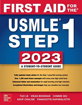 portada First aid for the Usmle Step 1 2023, Thirty Third Edition 