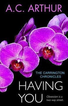portada Having You: The Carrington Chronicles, An Erotic Thriller