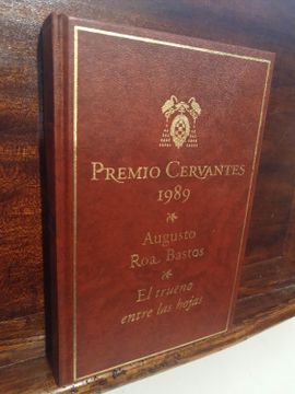 portada Premio Cervantes 1989. El Trueno Entre las Hojas