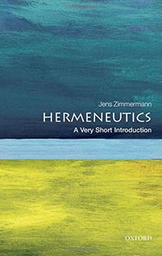 portada Hermeneutics: A Very Short Introduction (Very Short Introductions) (in English)