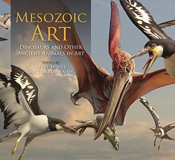 portada Mesozoic Art: Dinosaurs and Other Ancient Animals in art (en Inglés)