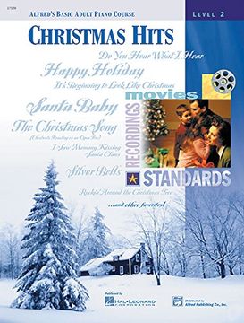 portada Alfred's Basic Adult Piano Course Christmas Hits, Bk 2