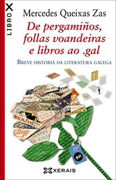 portada De Pergamiños, Follas Voandeiras E Libros Ao .Gal. Breve Historia Da Literatura Galega (Edición Literaria - Librox)