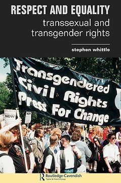 portada respect and equality: transsexual and transgender rights (en Inglés)