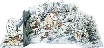portada Adventskalender "Winterwald": Faltkalender zum Aufstellen