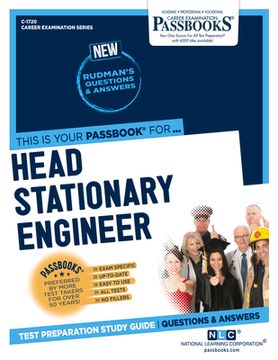 portada Head Stationary Engineer (C-1720): Passbooks Study Guide Volume 1720 (en Inglés)