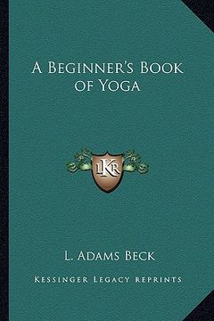 portada a beginner's book of yoga