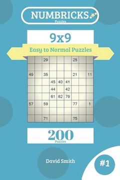 portada Numbricks Puzzles - 200 Easy to Normal Puzzles 9x9 Vol.1 (en Inglés)