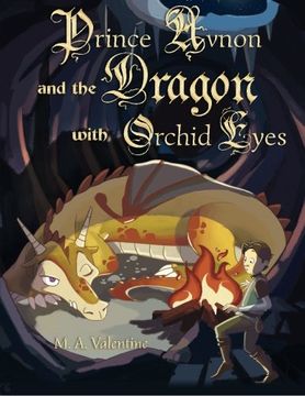 portada Prince Avnon and the Dragon with Orchid Eyes (in English)