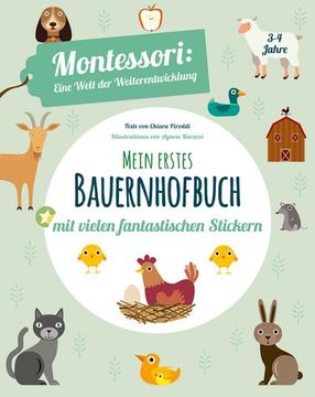 portada Mein Erstes Bauernhofbuch. Mit Vielen Fantastischen Stickern (in German)