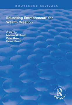 portada Educating Entrepreneurs for Wealth Creation (en Inglés)