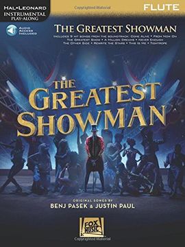portada The Greatest Showman - Instrumental Play-Along Series for Flute (Book/Online Audio) [With Access Code]