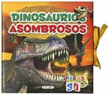portada Libros 3d Dinosaurios Asombrosos