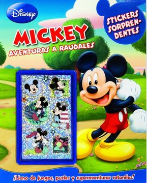 Libro Mickey Mouse. Actividades Con Adhesivos Especiales. Aventuras A ...