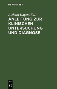 portada Anleitung zur Klinischen Untersuchung und Diagnose (en Alemán)