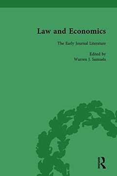 portada Law and Economics Vol 1: The Early Journal Literature (en Inglés)
